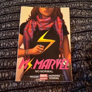 Marvel Ms. Marvel No Normal with Red and Pink Cover